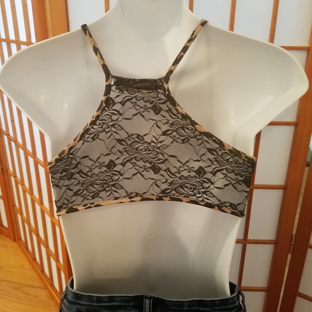 Leopard bra top - Picture 3 of 4